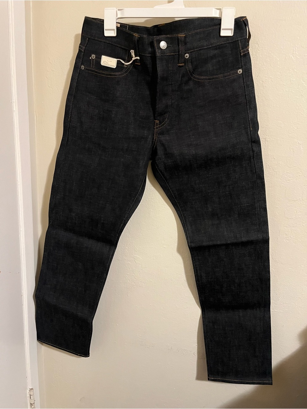 J. Crew Slim Straight Black Denim Jeans